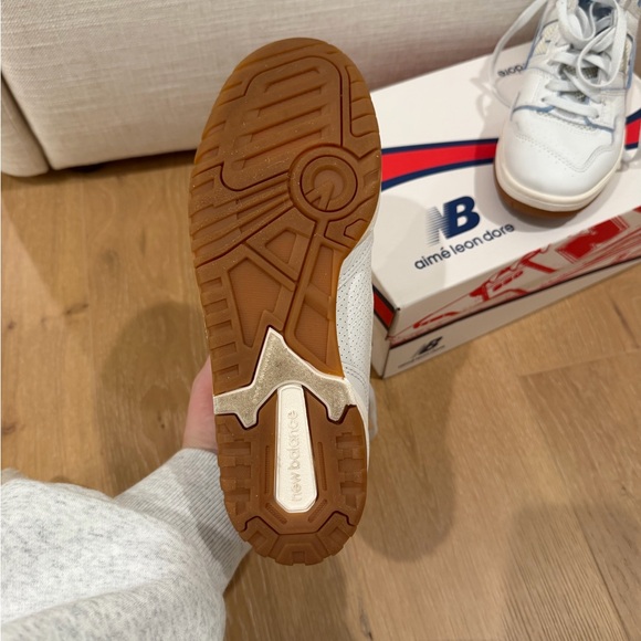 Aime Leon dore x NB White and Blue Sneakers - Picture 4 of 4
